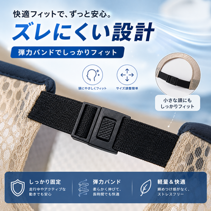FanHat™ 汗知らず快適キャップ